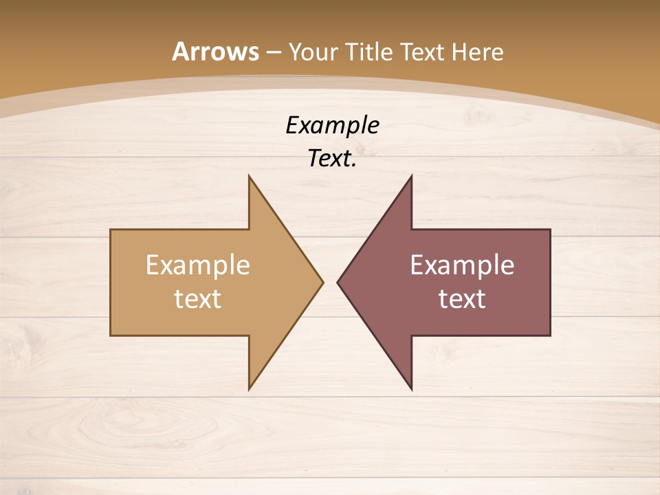 Wood Wall PowerPoint Template