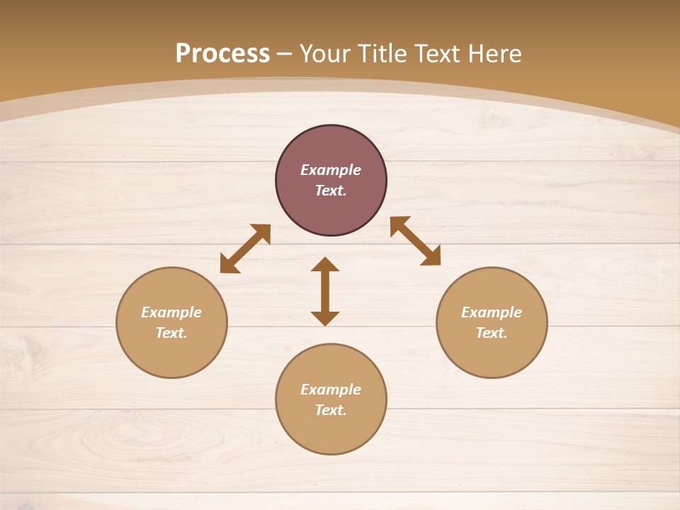 Wood Wall PowerPoint Template