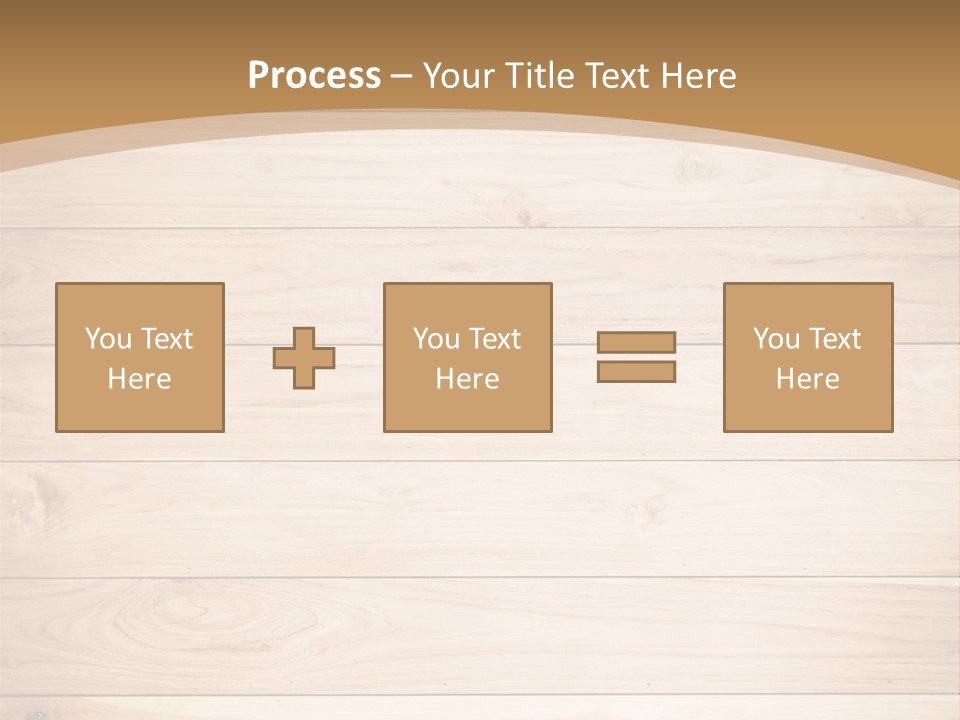 Wood Wall PowerPoint Template