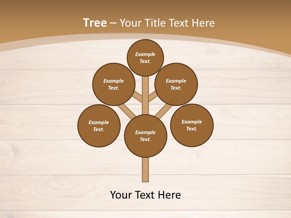Wood Wall PowerPoint Template