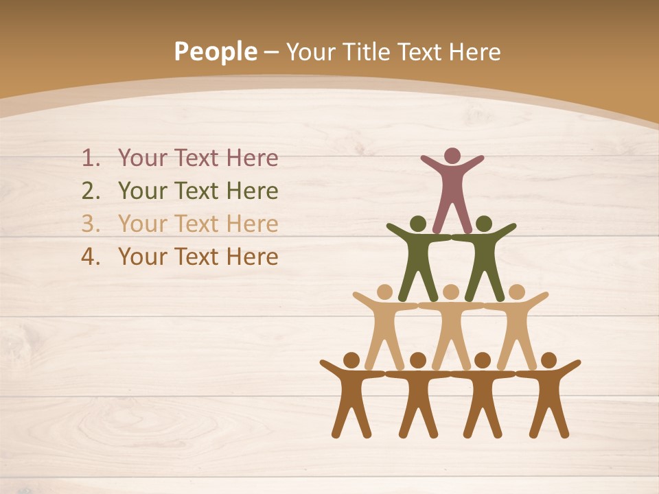 Wood Wall PowerPoint Template