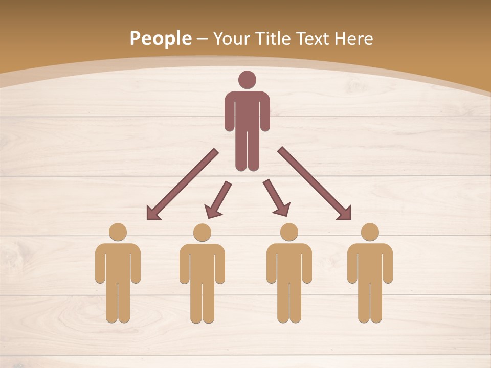 Wood Wall PowerPoint Template