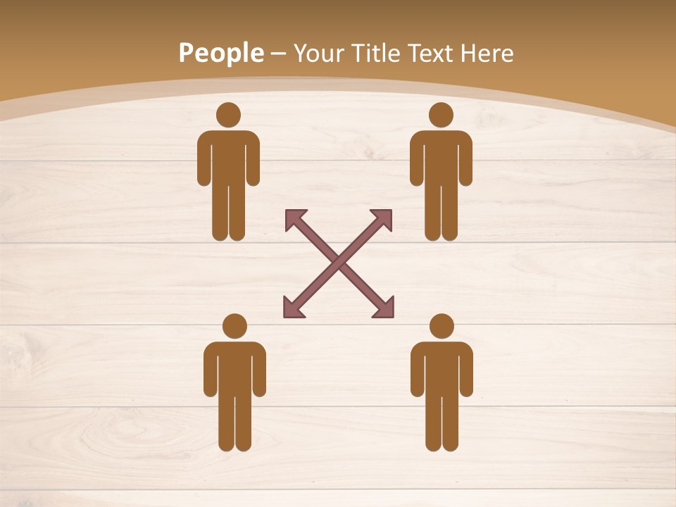 Wood Wall PowerPoint Template