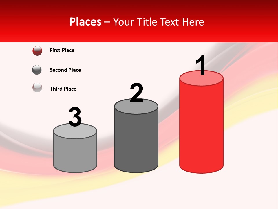 Colors Of The Flag Of Germany PowerPoint Template