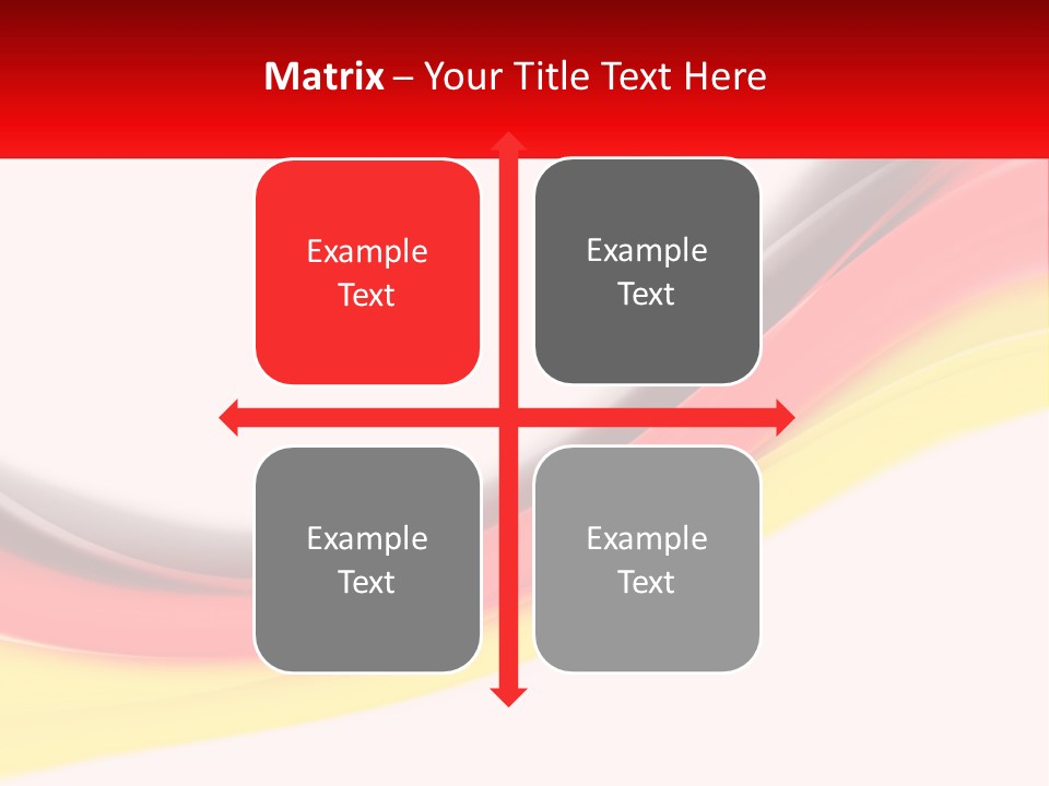 Colors Of The Flag Of Germany PowerPoint Template