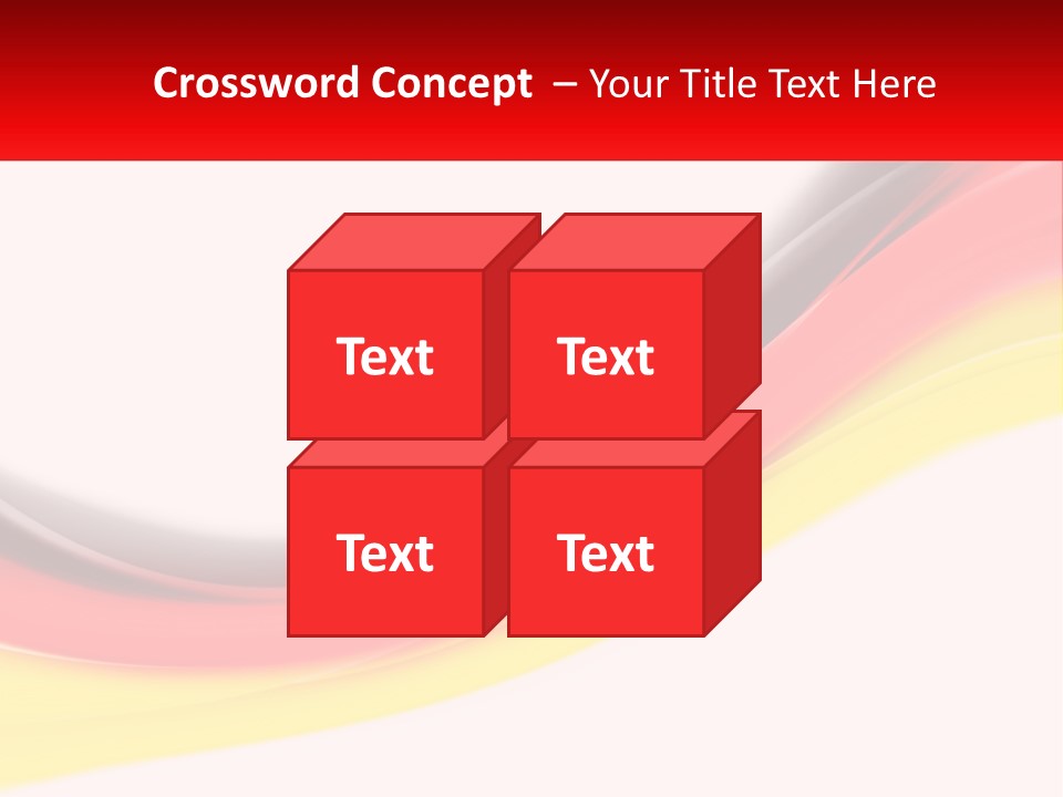 Colors Of The Flag Of Germany PowerPoint Template