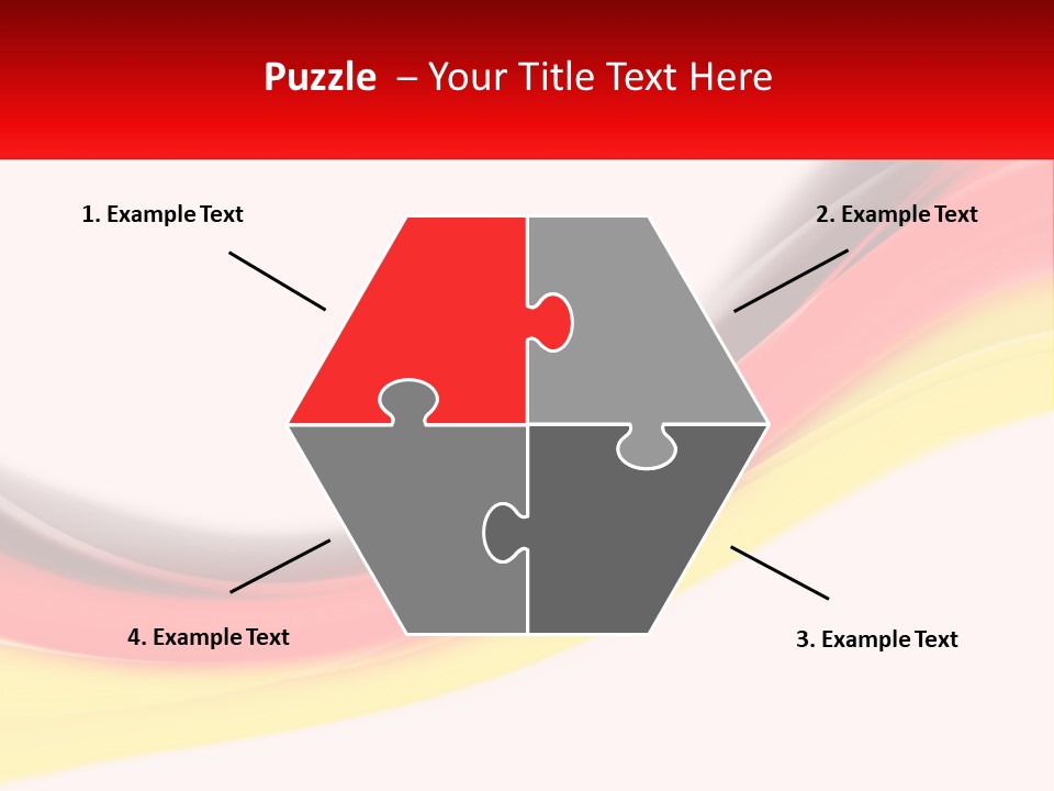 Colors Of The Flag Of Germany PowerPoint Template