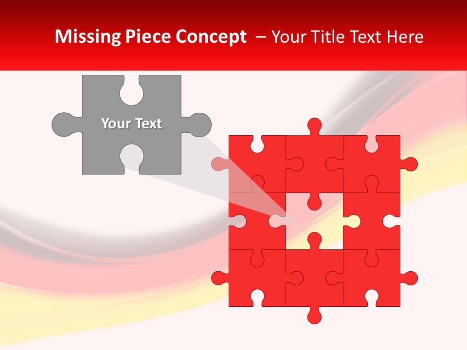 Colors Of The Flag Of Germany PowerPoint Template