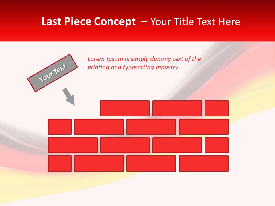 Colors Of The Flag Of Germany PowerPoint Template