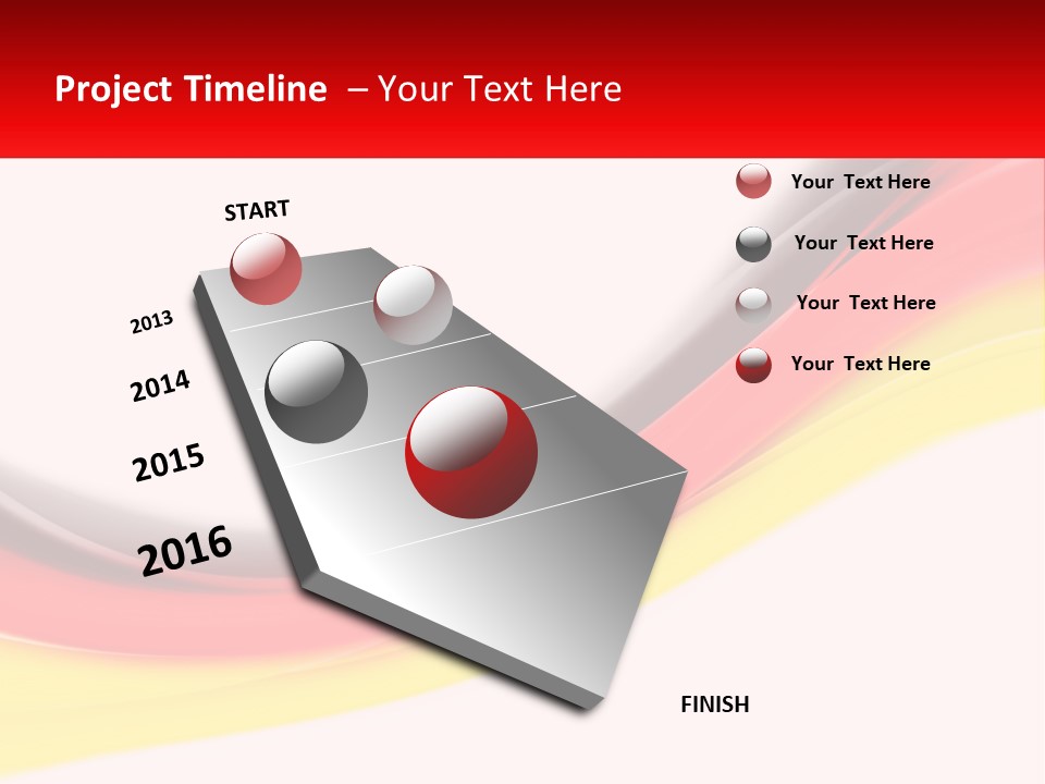 Colors Of The Flag Of Germany PowerPoint Template