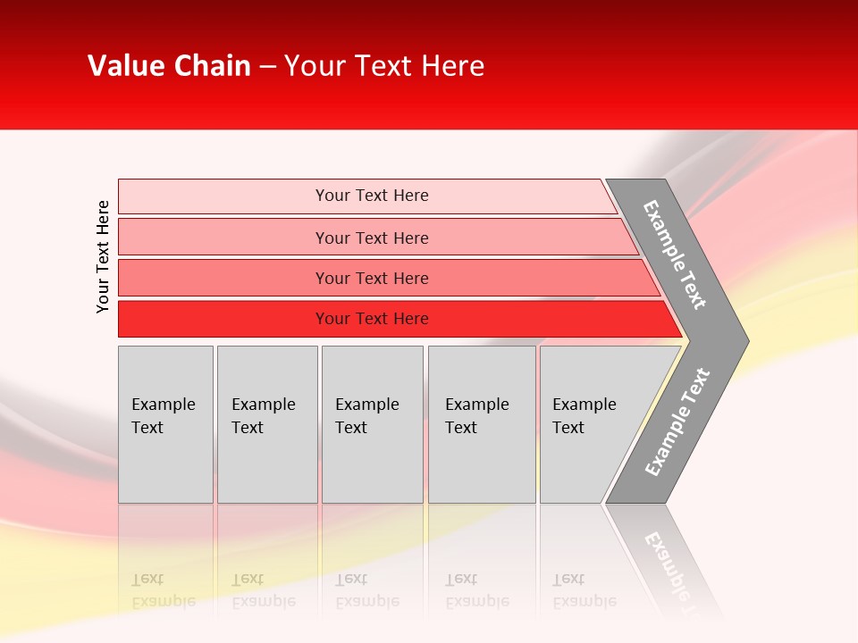 Colors Of The Flag Of Germany PowerPoint Template