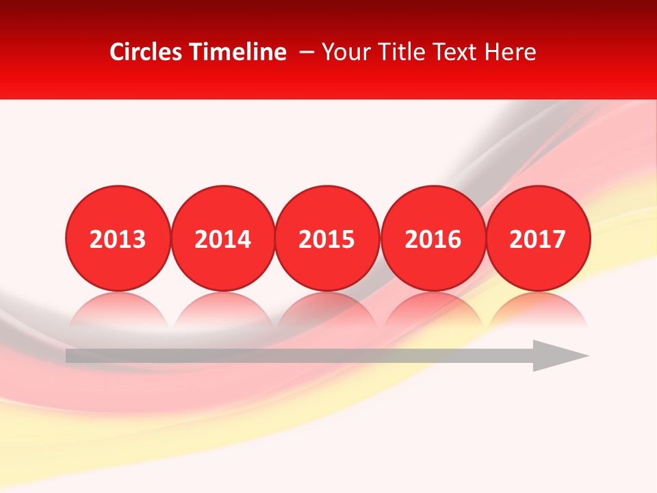 Colors Of The Flag Of Germany PowerPoint Template