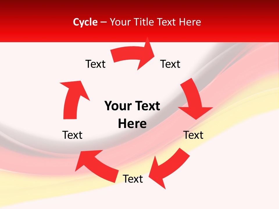 Colors Of The Flag Of Germany PowerPoint Template