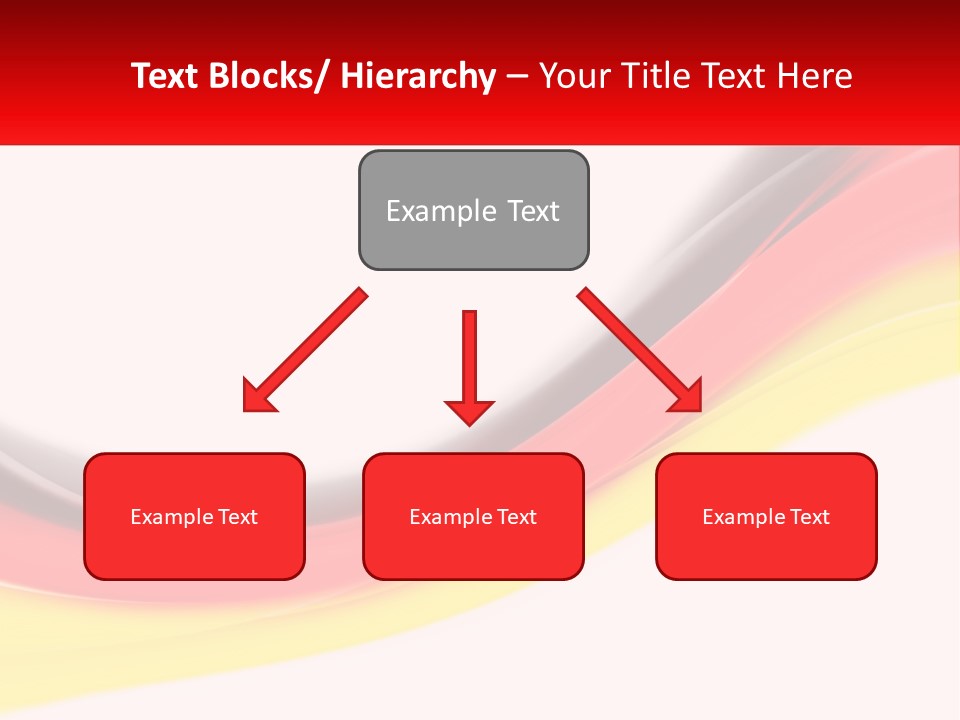 Colors Of The Flag Of Germany PowerPoint Template