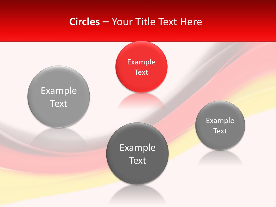 Colors Of The Flag Of Germany PowerPoint Template