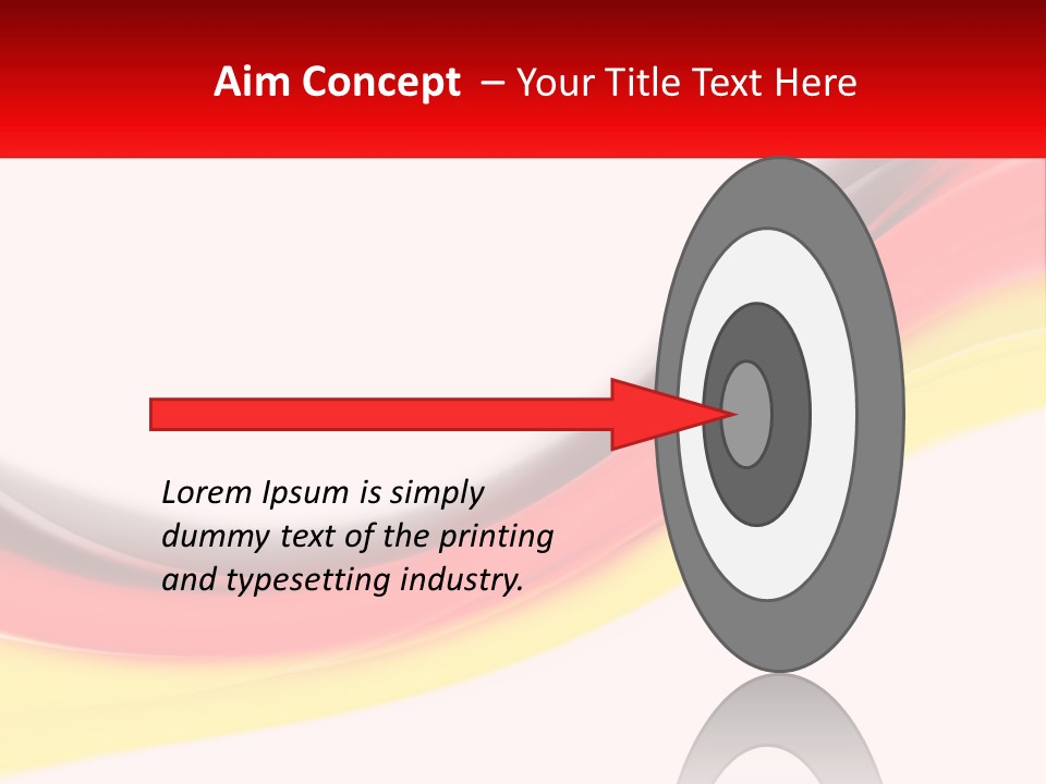 Colors Of The Flag Of Germany PowerPoint Template