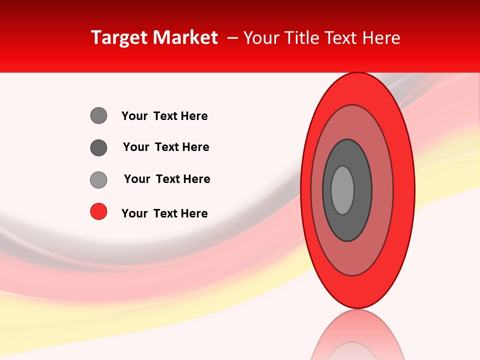 Colors Of The Flag Of Germany PowerPoint Template