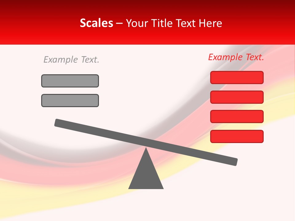 Colors Of The Flag Of Germany PowerPoint Template