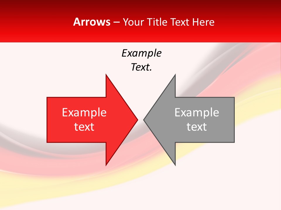 Colors Of The Flag Of Germany PowerPoint Template