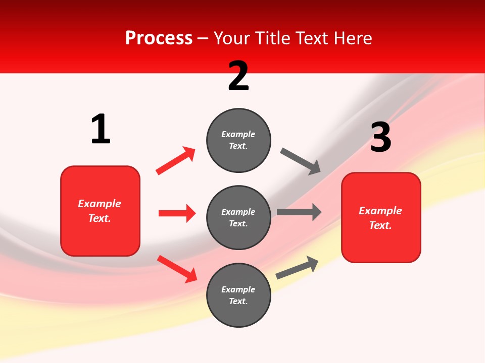 Colors Of The Flag Of Germany PowerPoint Template