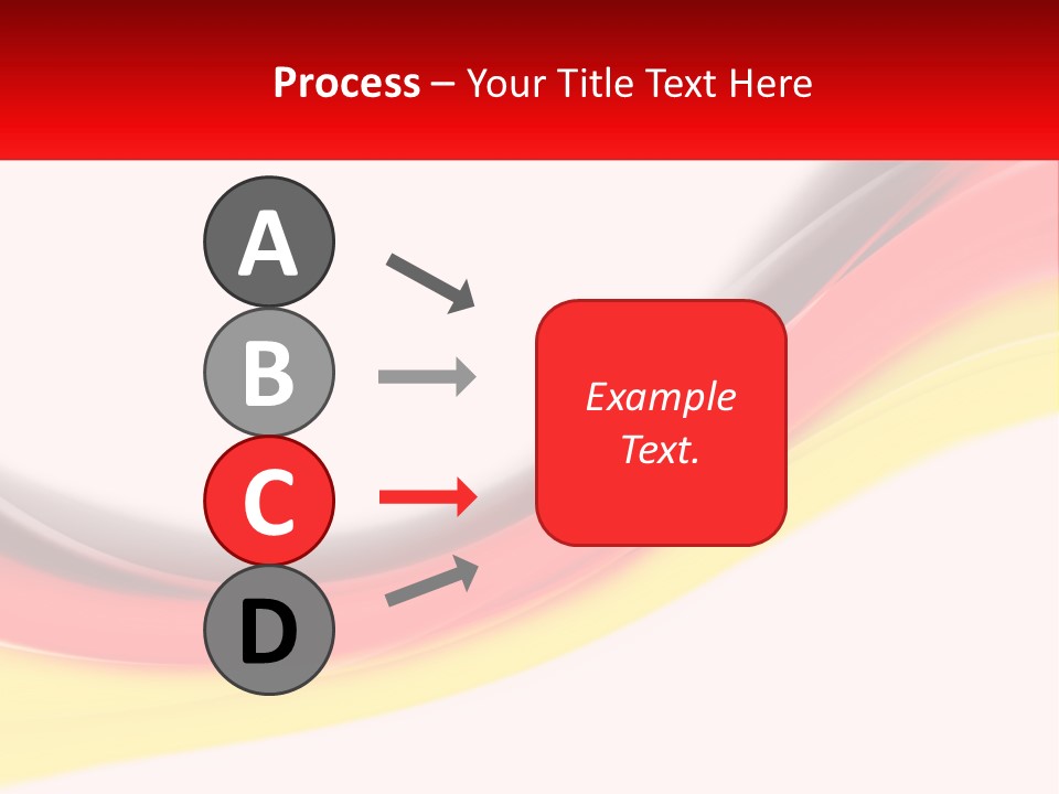 Colors Of The Flag Of Germany PowerPoint Template