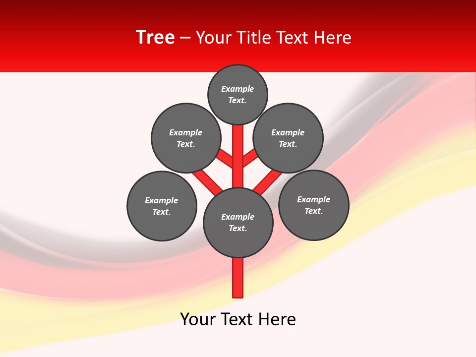 Colors Of The Flag Of Germany PowerPoint Template