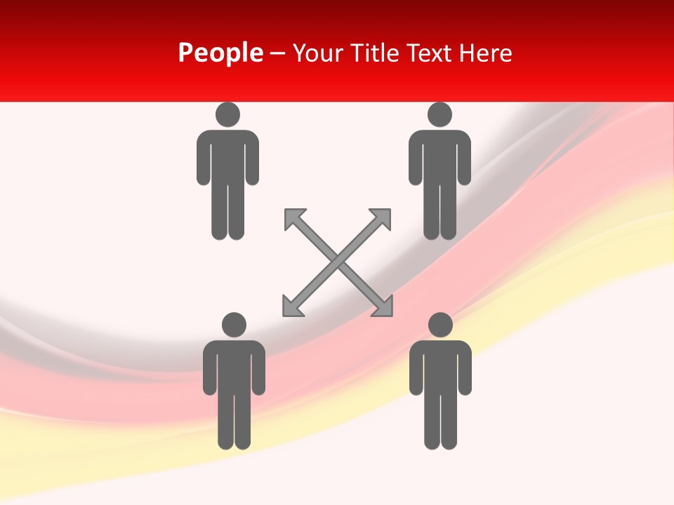 Colors Of The Flag Of Germany PowerPoint Template