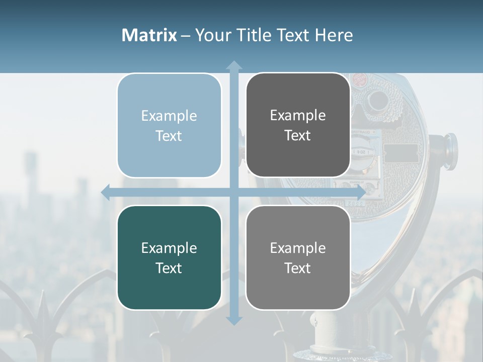 Observation Deck Ny PowerPoint Template