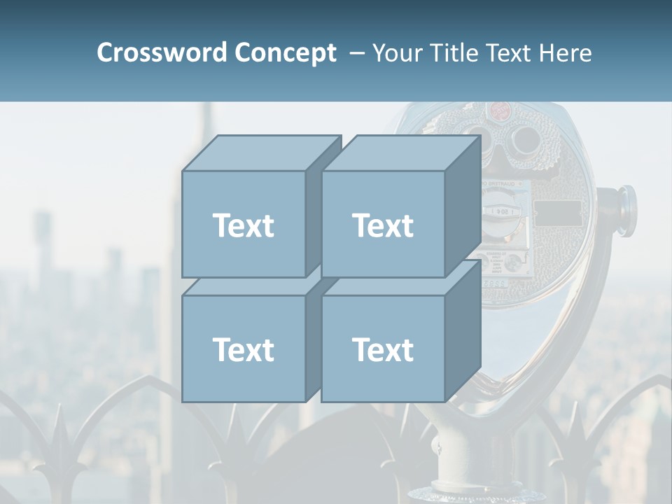 Observation Deck Ny PowerPoint Template