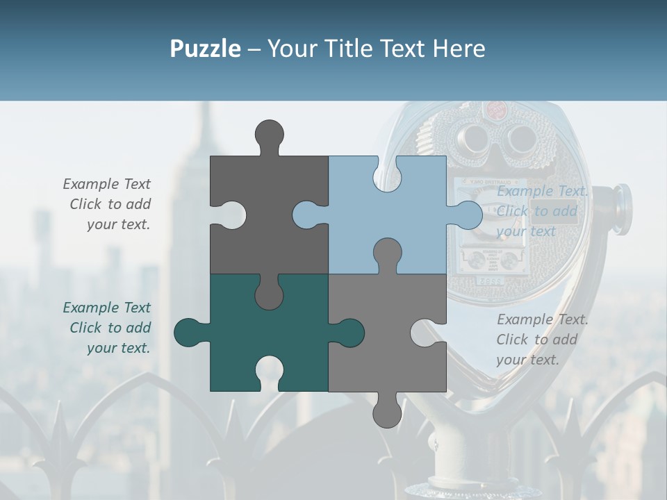 Observation Deck Ny PowerPoint Template