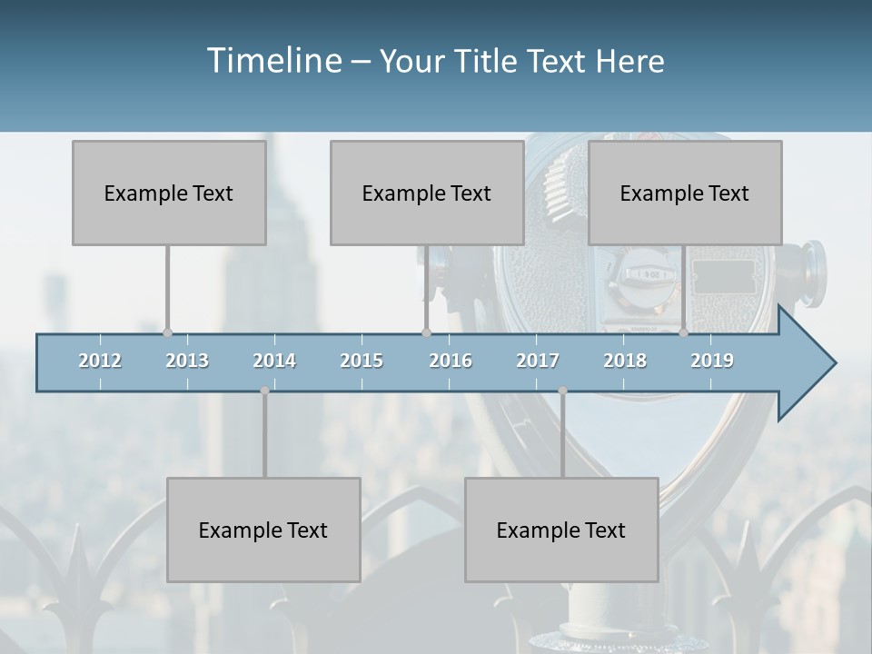 Observation Deck Ny PowerPoint Template