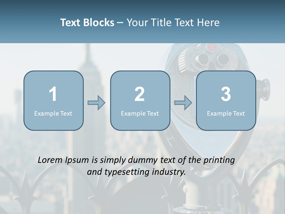 Observation Deck Ny PowerPoint Template