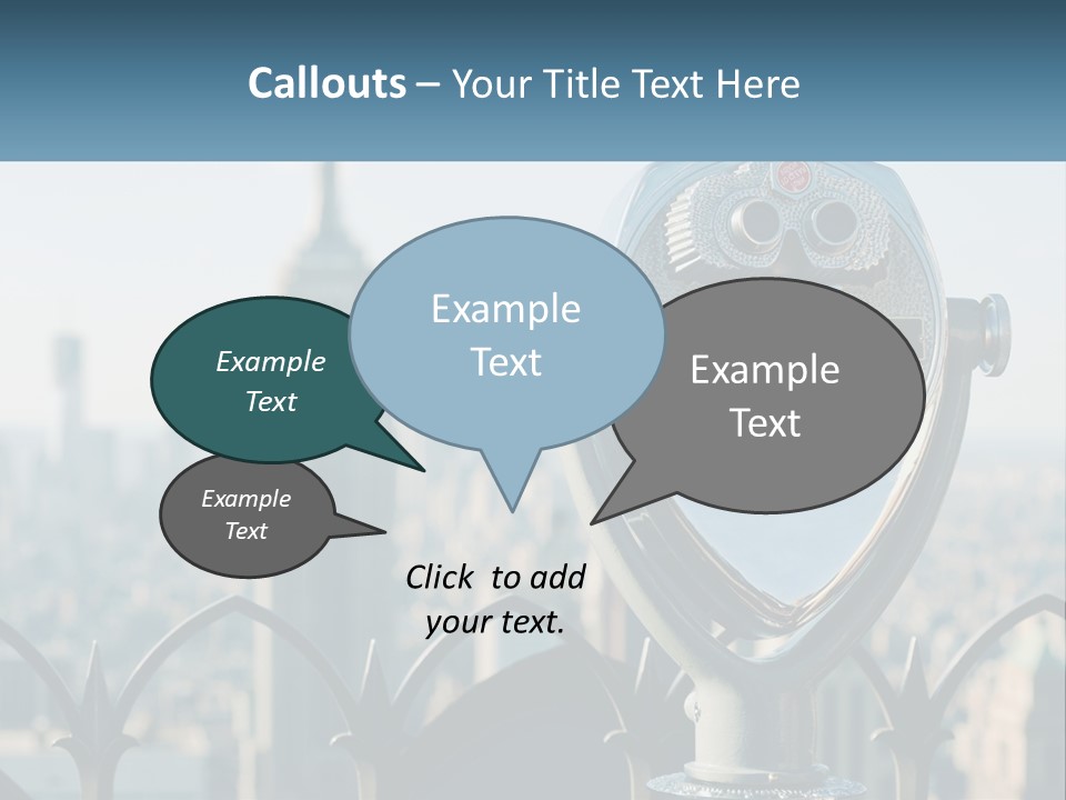 Observation Deck Ny PowerPoint Template