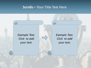 Observation Deck Ny PowerPoint Template