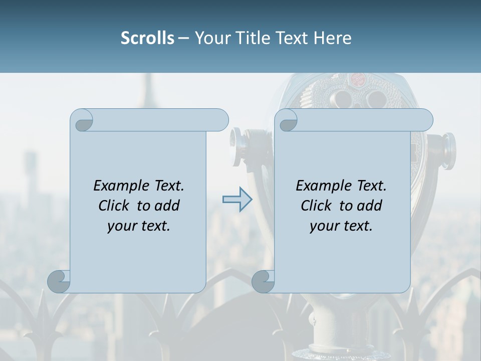 Observation Deck Ny PowerPoint Template