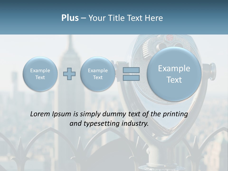 Observation Deck Ny PowerPoint Template