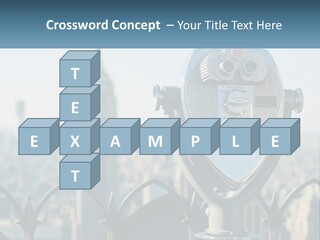 Observation Deck Ny PowerPoint Template