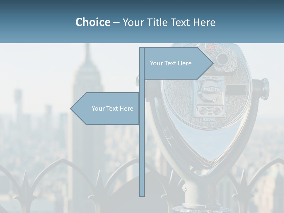 Observation Deck Ny PowerPoint Template