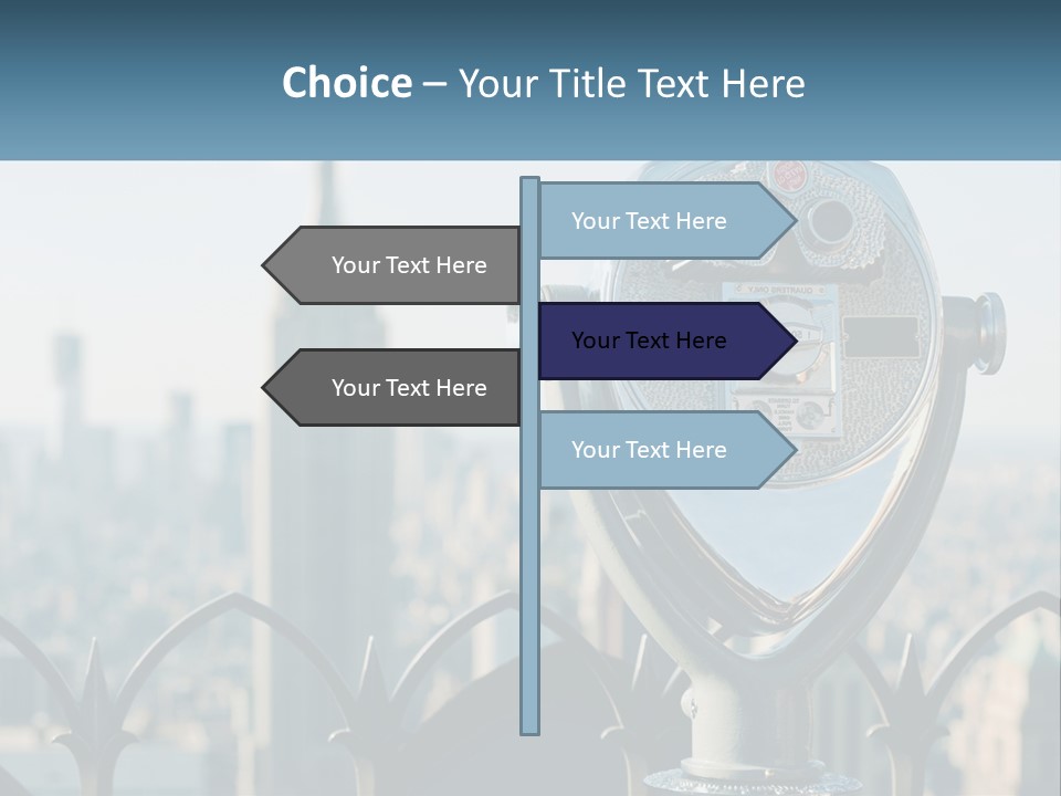 Observation Deck Ny PowerPoint Template