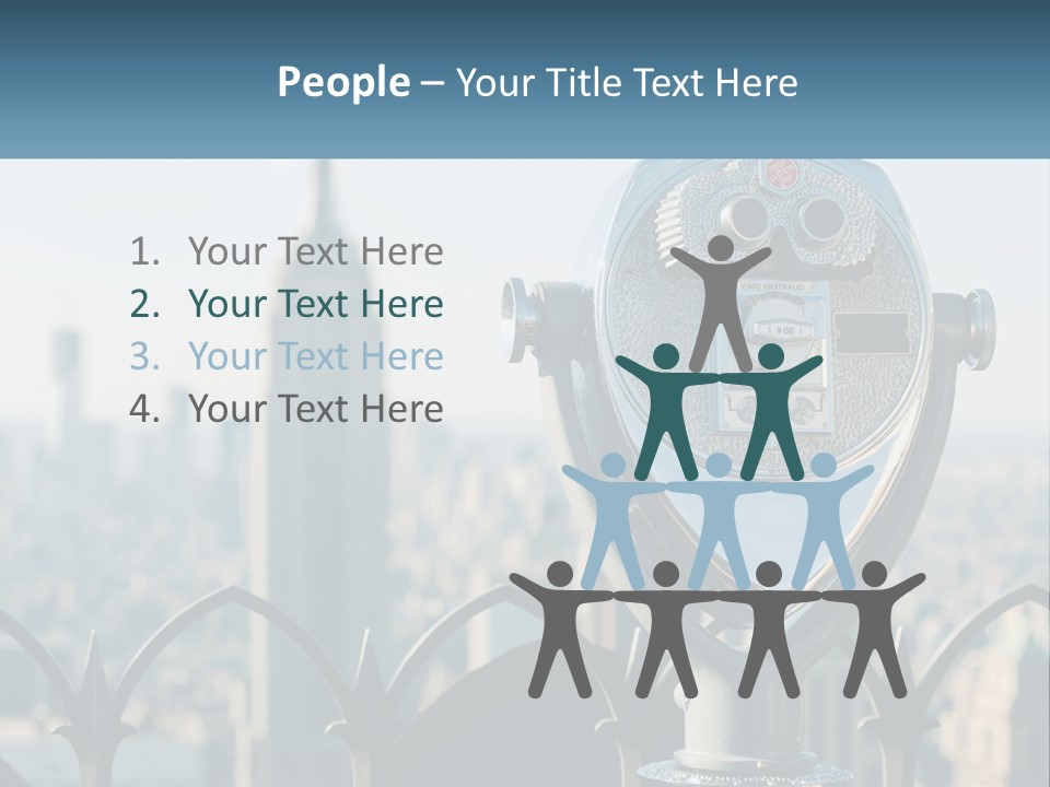 Observation Deck Ny PowerPoint Template