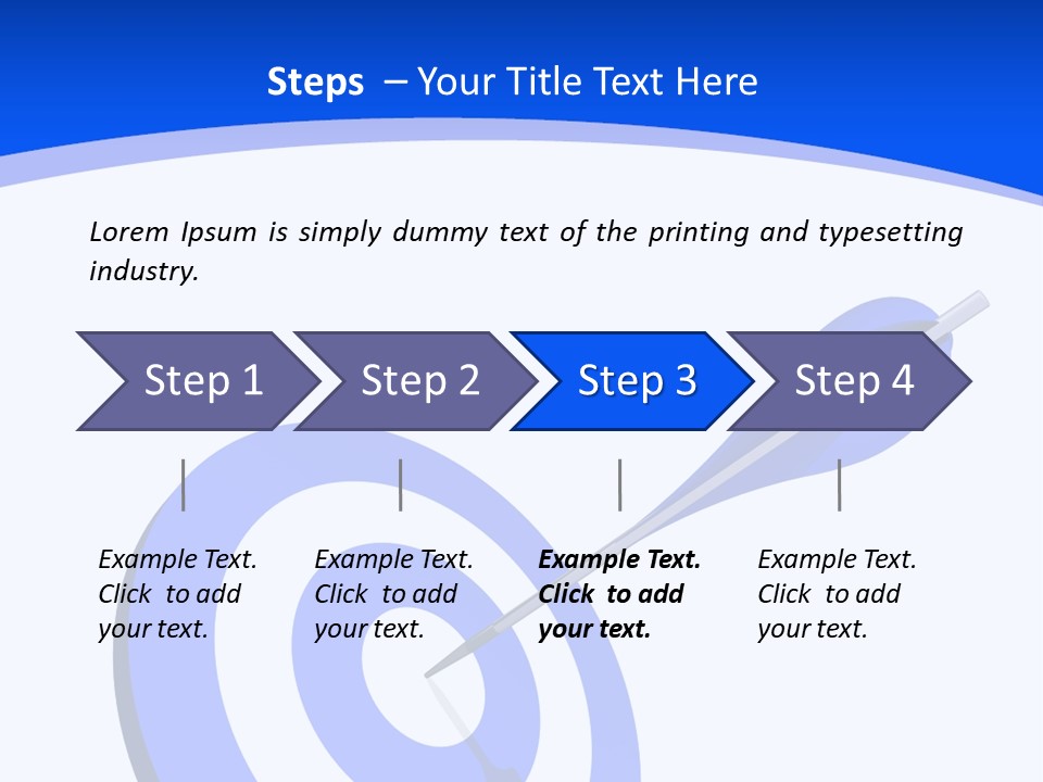 Exactly On Target PowerPoint Template