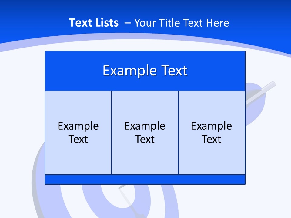 Exactly On Target PowerPoint Template