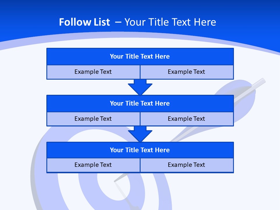 Exactly On Target PowerPoint Template