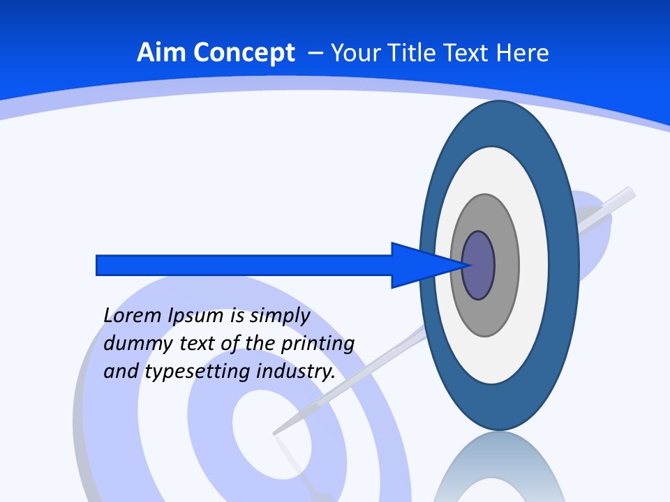 Exactly On Target PowerPoint Template