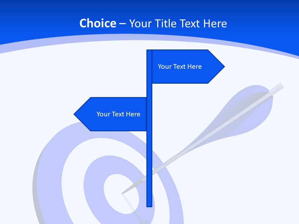 Exactly On Target PowerPoint Template