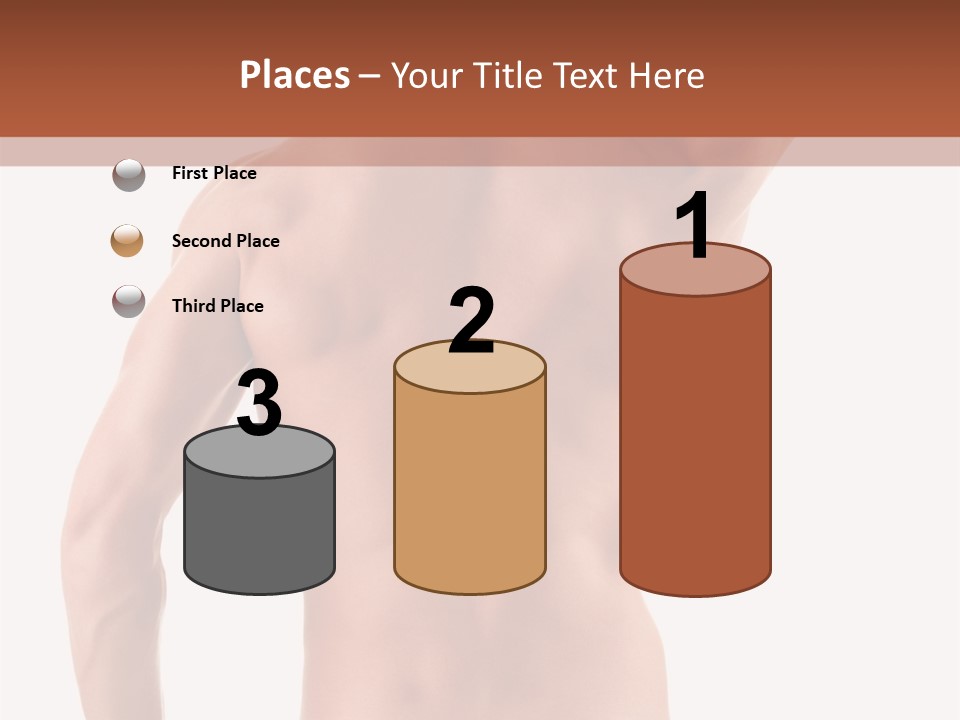 Male Back PowerPoint Template