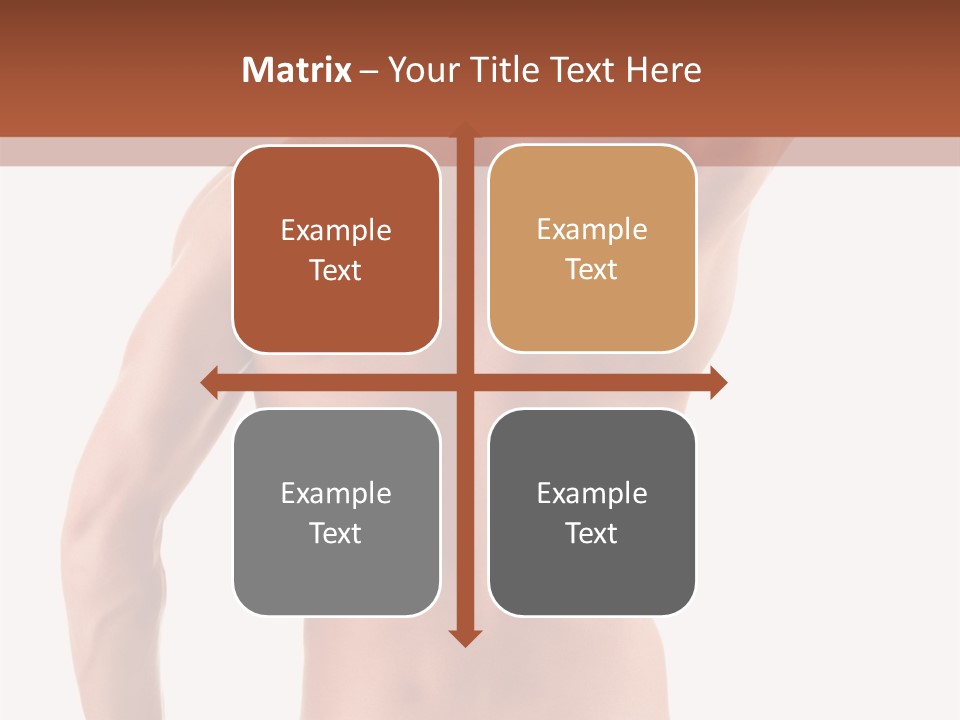 Male Back PowerPoint Template