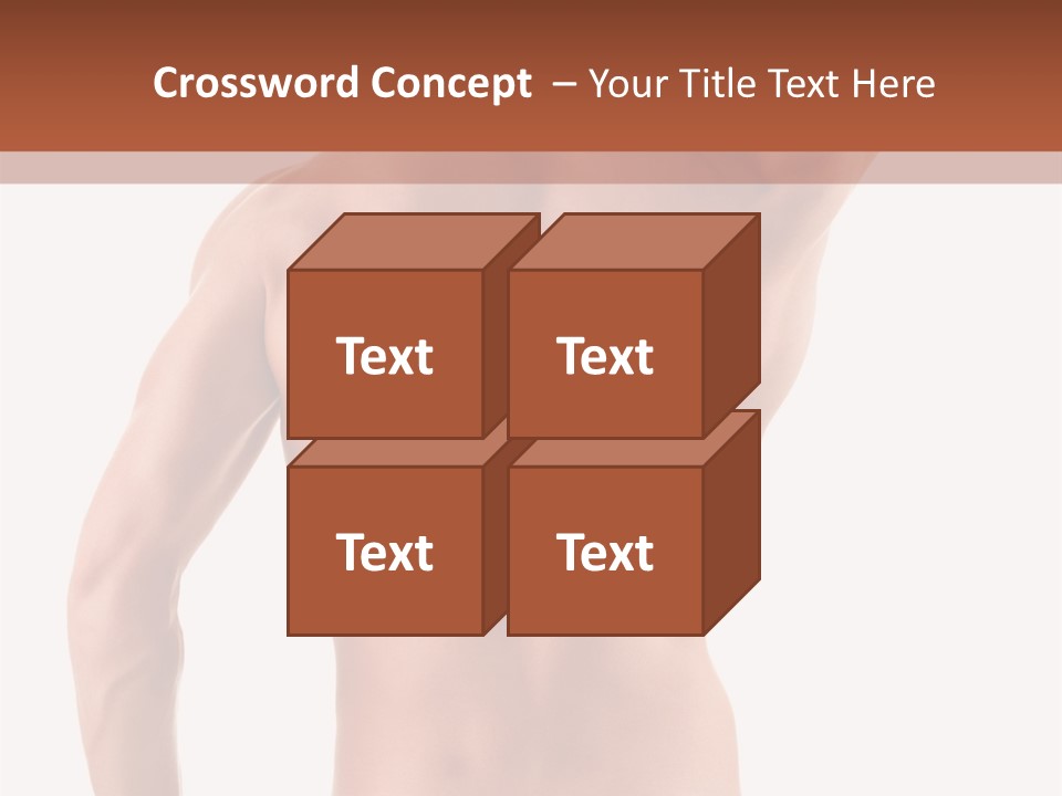 Male Back PowerPoint Template