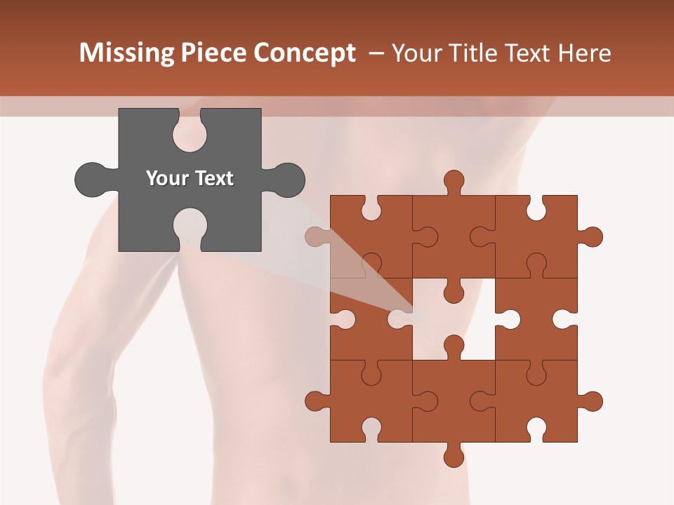 Male Back PowerPoint Template