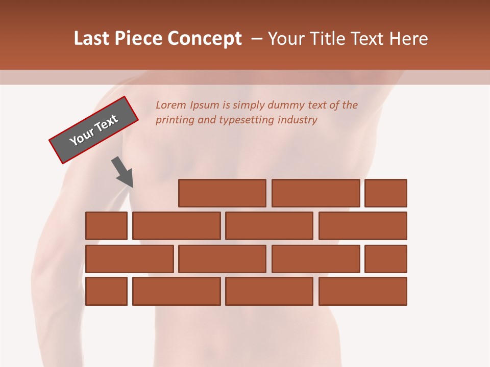 Male Back PowerPoint Template